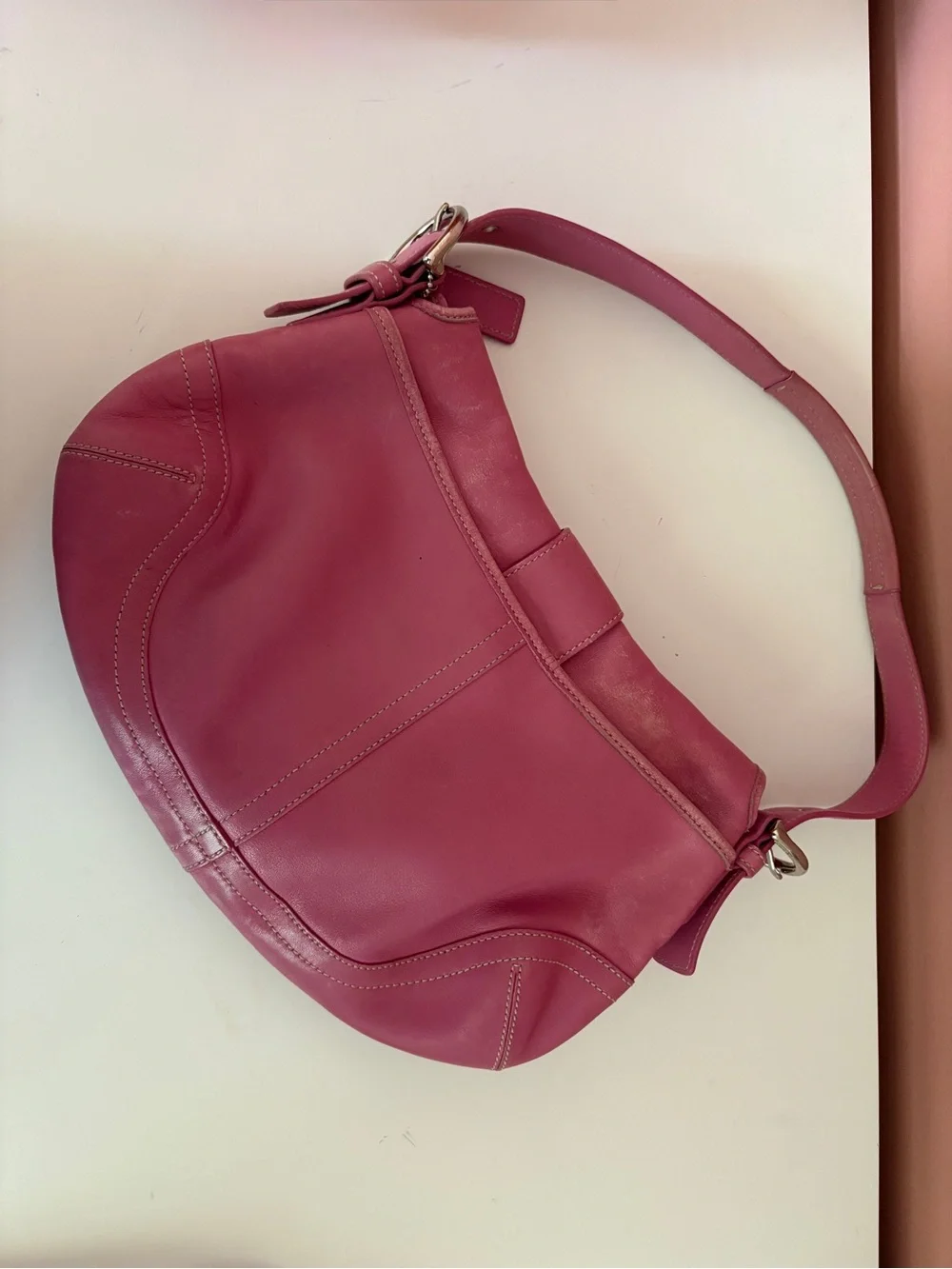 Y2K Coach pink back